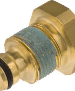 Adaptador K-Lock rosca macho TR-20 x rosca hembra 1/4", latón 4 Adaptador K-Lock rosca macho TR-20 x rosca hembra 1/4