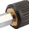 Rac. a rosca gir. M22x1/4" hembra