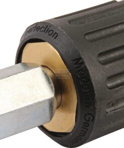 Rac. a rosca gir. M22x1/4" hembra