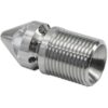 Boquilla de alcantarillado 3/8" macho, 060 con chorro frontal 6 Boquilla de alcantarillado 3/8" macho, 060 con chorro frontal