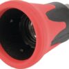 Prot. boquilla ac. inox. roja
