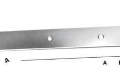 Pernio acodado 16x750 mm