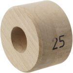 Cojinete de madera 64x40x25 mm