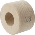 Cojinete de madera 64x40x28 mm