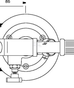 Bomba hidráulica manual 4 l 5 Tapón de llenado de aceite para bomba HPS1804