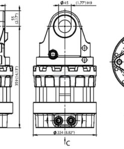 Rotor HR16SM 160 kN 3 Rotor HR16SM 160 kN