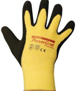 Guantes PowerGrab amarillos, talla S