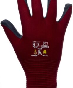 Guantes Kids, rojo, talla 5-8