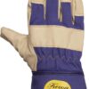 Guantes Junior, azul, talla 6-8