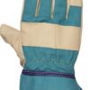 Guantes Junior, verde, talla 6-8