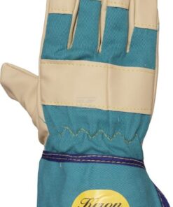 Guantes Junior, verde, talla 6-8