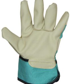 Guantes Junior, verde, talla 6-8