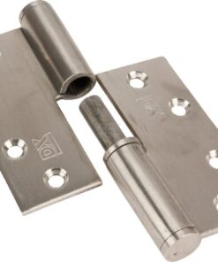 Bisagra esfera, 89x89 L, acero inox.