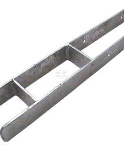 Soporte para poste en H, FV 121/600x60