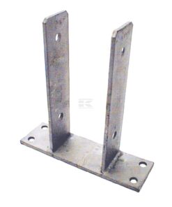 Soporte para poste en U, FV 91/200x50