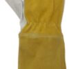 Guantes de trabajo de cuero amarillo-gris talla 10/XL de Weldsafe