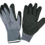 Guantes Nylonflex, negro, talla L