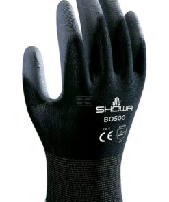 Guantes XL B0500, negros, Showa