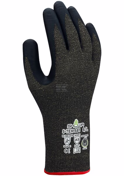 Guantes 2XL S-TEX 581 Showa 2 Guantes S S-TEX 581 Showa