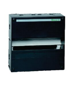 Caja distrib. plástico,1R,12TE