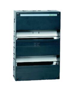 Caja distrib. plástico 2R,12TE