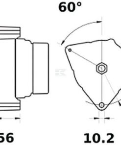 Alternador, 14V 150A