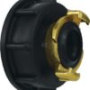 Adaptador IBC S60x6 con acoplamiento de 3/4" del sistema Geka