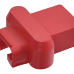 Tapa de protección roja batería