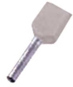 Manguito terminal de cable 4mm², 12mm, DIN 46228-4
