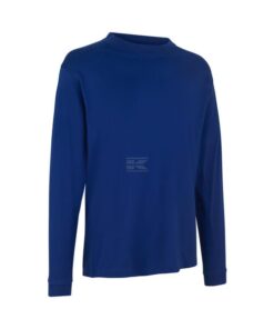 Camiseta manga larga 0311 Azul real XL