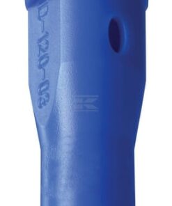Tobera anti-deriva, venturi, simple chorro plano ID3 120° 03 azul plástico Lechler