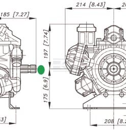 Bomba IDB 1100-VD Bertolini