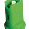 Tobera anti-deriva, venturi, simple chorro plano IDK 120° 015 verde cerámica Lechler