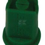Tobera anti-deriva, venturi, simple chorro plano IDK 120° 015 verde plástico Lechler