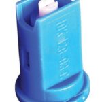 Tobera anti-deriva, venturi, simple chorro plano IDK 120° 03 azul cerámica Lechler
