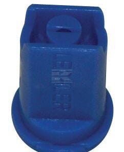 Tobera anti-deriva, venturi, simple chorro plano IDK 120° 03 azul plástico Lechler