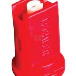 Tobera anti-deriva, venturi, simple chorro plano IDK 120° 04 rojo cerámica Lechler