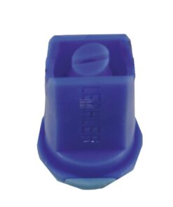 Boquilla anti-deriva, venturi, simple chorro excéntrico IDKS 80° 03 azul plástico Lechler