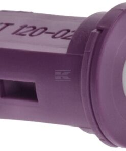 Tobera antideriva de inyección de aire de doble abanico IDKT 120° 025 cerámica, violeta Lechler