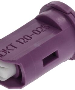 Tobera antideriva de inyección de aire de doble abanico IDKT 120° 025 cerámica, violeta Lechler