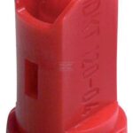 Tobera anti-deriva, venturi, doble chorro plano IDKT 120° 04 rojo plástico Lechler
