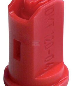 Tobera anti-deriva, venturi, doble chorro plano IDKT 120° 04 rojo plástico Lechler