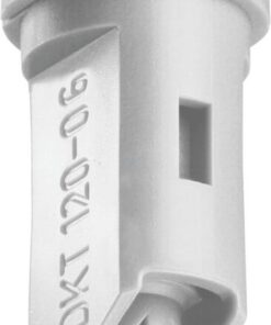Tobera anti-deriva, venturi, doble chorro plano IDKT 120° 06 gris plástico Lechler