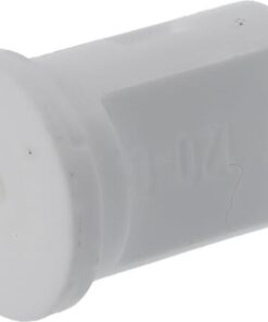 Tobera de inyección de aire de doble abanico IDKT 120°, 08, plástico blanco