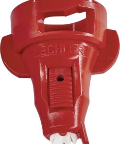 Tobera anti-deriva, venturi, doble chorro plano IDTA 120° 04 rojo cerámica Lechler