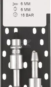 Acoplador rápido para tubo 6 mm