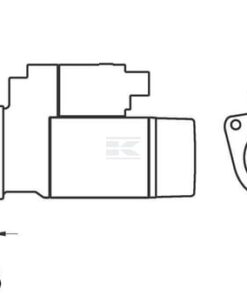 Motor de arranque 12 V 4,2 kW 3 Motor de arranque 12 V 4,2 kW