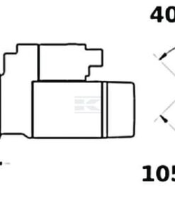 Motor arranque 12V 1,1kW 7 Motor arranque 12V 1,1kW