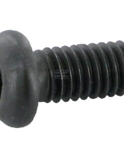 Tornillo cabeza mediacaña allen plano ISO 7380 M6 x 20 10.9 negro