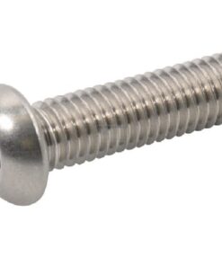 Tornillo M8x30 rosca dch., Torx con pin, acero inox. A2